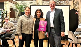 Präsidentin Agata Klaus, Governorin Mariam Ipektchi und Präsident Andreas Hochberger